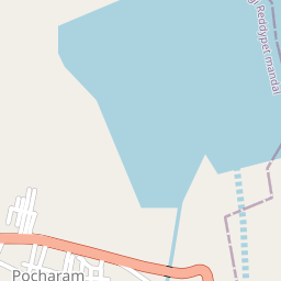 Pocharam lake view point