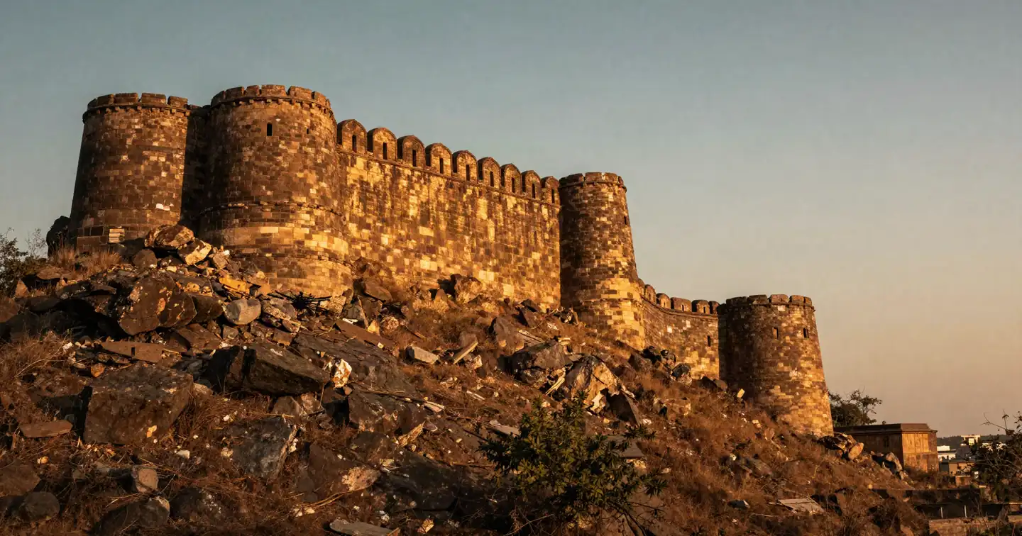 कालिंजर किला, बांदा (चित्रण)