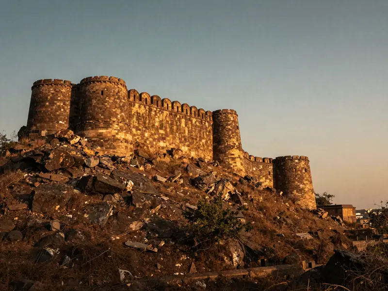 Kalinjar Fort, Banda (illustration)