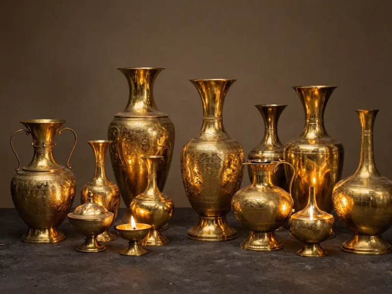 Brassware, Moradabad (illustration)