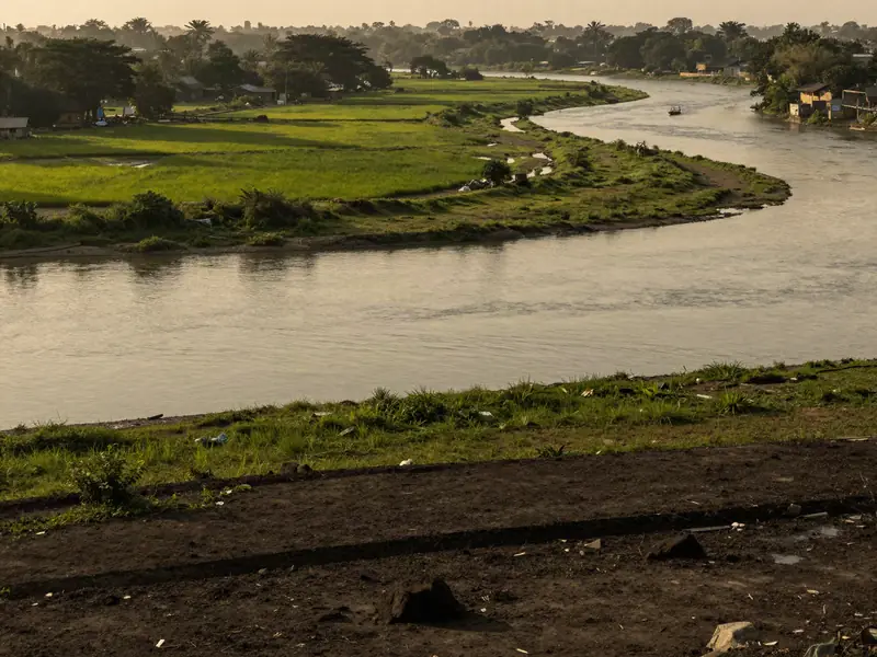 Gomti river, Sultanpur (illustration)